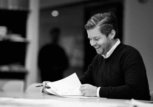 Portrettbilde av Ole Knagenhjelm Lysne, arkitekt i AFRY Architects Oslo.